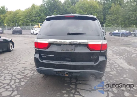 2013 Dodge Durango Crew from USA, damaged, VIN 1C4RDJDG1DC611121